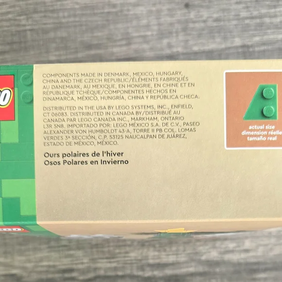 NIB-LEGO Holiday Set. 40642, 40571, 40640- Nutcracker Polar Bears Ginger Bread - Picture 14 of 14